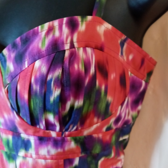 BEBE SILK SUNDRESS - Picture 3 of 6